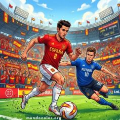 Dibujos de Fútbol para Colorear ⚽ Gratis en PDF e Imprimir en A4