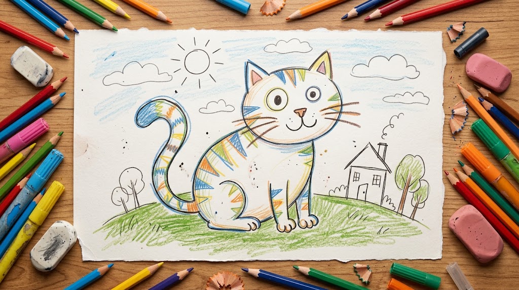 Cómo dibujar un gato paso a paso: guía fácil para principiantes