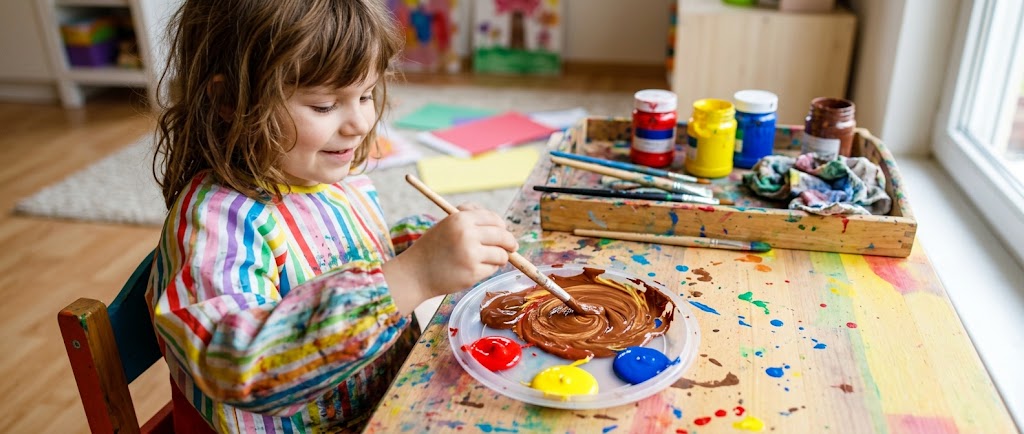 Cómo mezclar colores para hacer marrón: guía sencilla para niños y en casa