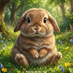 Dibujos de Conejos para Colorear – Gratis en PDF, JPG y A4
