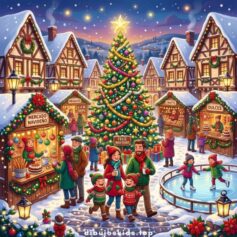 Dibujos de Navidad para Colorear e Imprimir Gratis (PDF y JPG en A4)